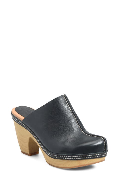 Gwendolyn Leather Clog