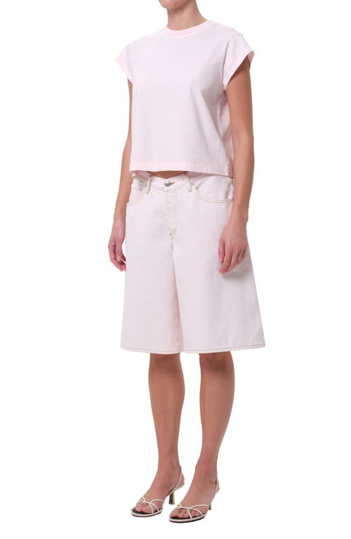 Agolde Bryce Cap Sleeve Tee