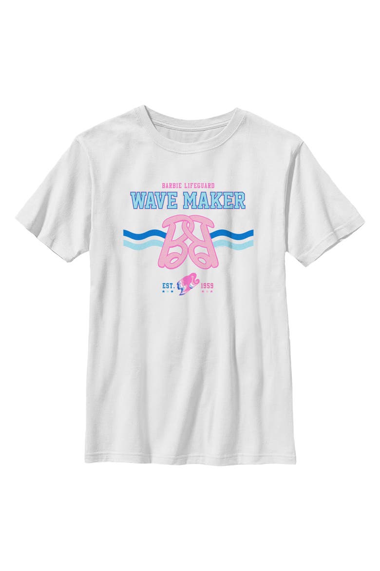Boys' Lifeguard Wave Maker T-Shirt, Main, color, White