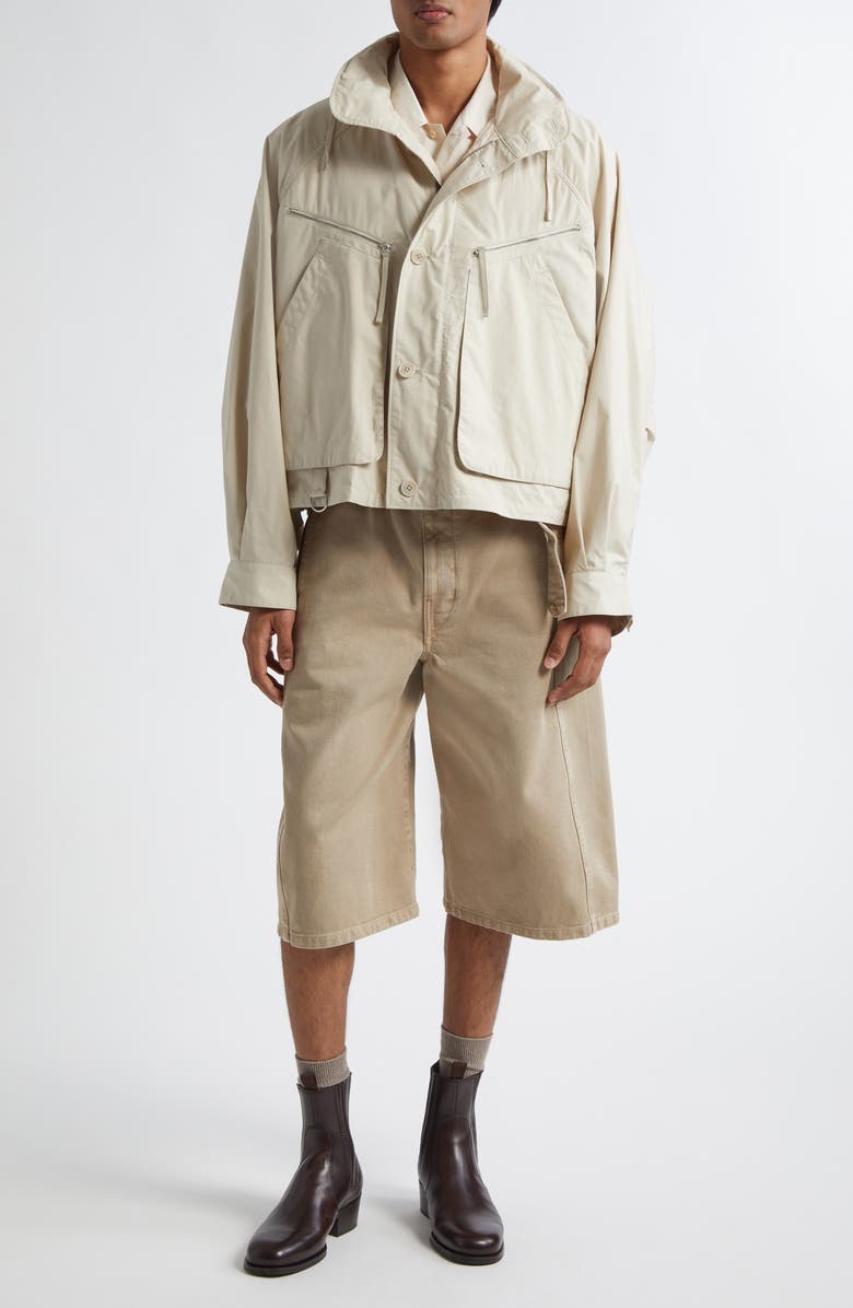 Lemaire Parachute Blouson Jacket, Alternate, color, Stone Beige