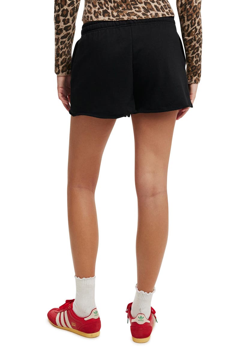Cotton On Women's Classic Fleece Mini Short, Alternate, color, Black