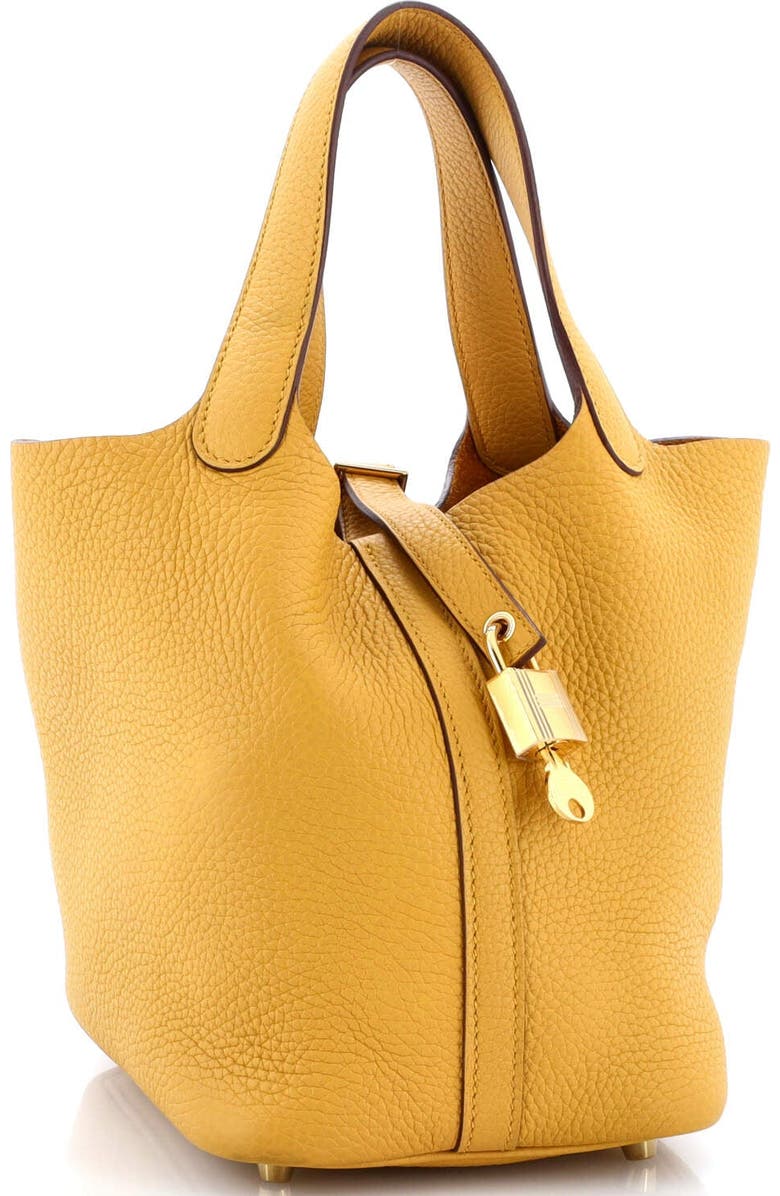 Pre-Owned Hermes Picotin Lock Bag Clemence PM, Alternate, color,