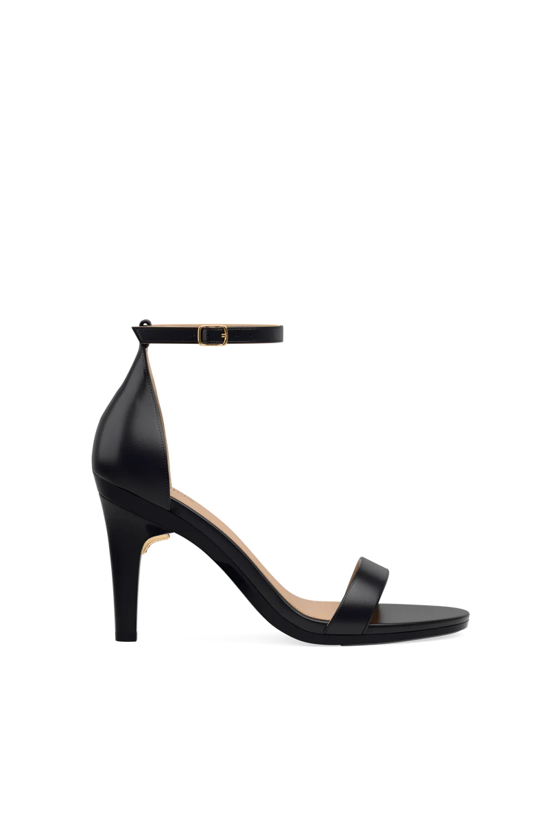 Pashion Footwear The Pashionista 4" Stiletto Convertible Heel, Alternate, color, Coal Leather