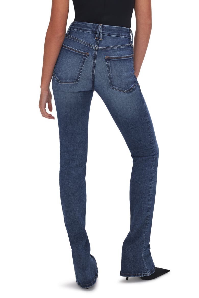 Good Legs Crop Micro Bootcut Jeans, Alternate, color, INDIGO635