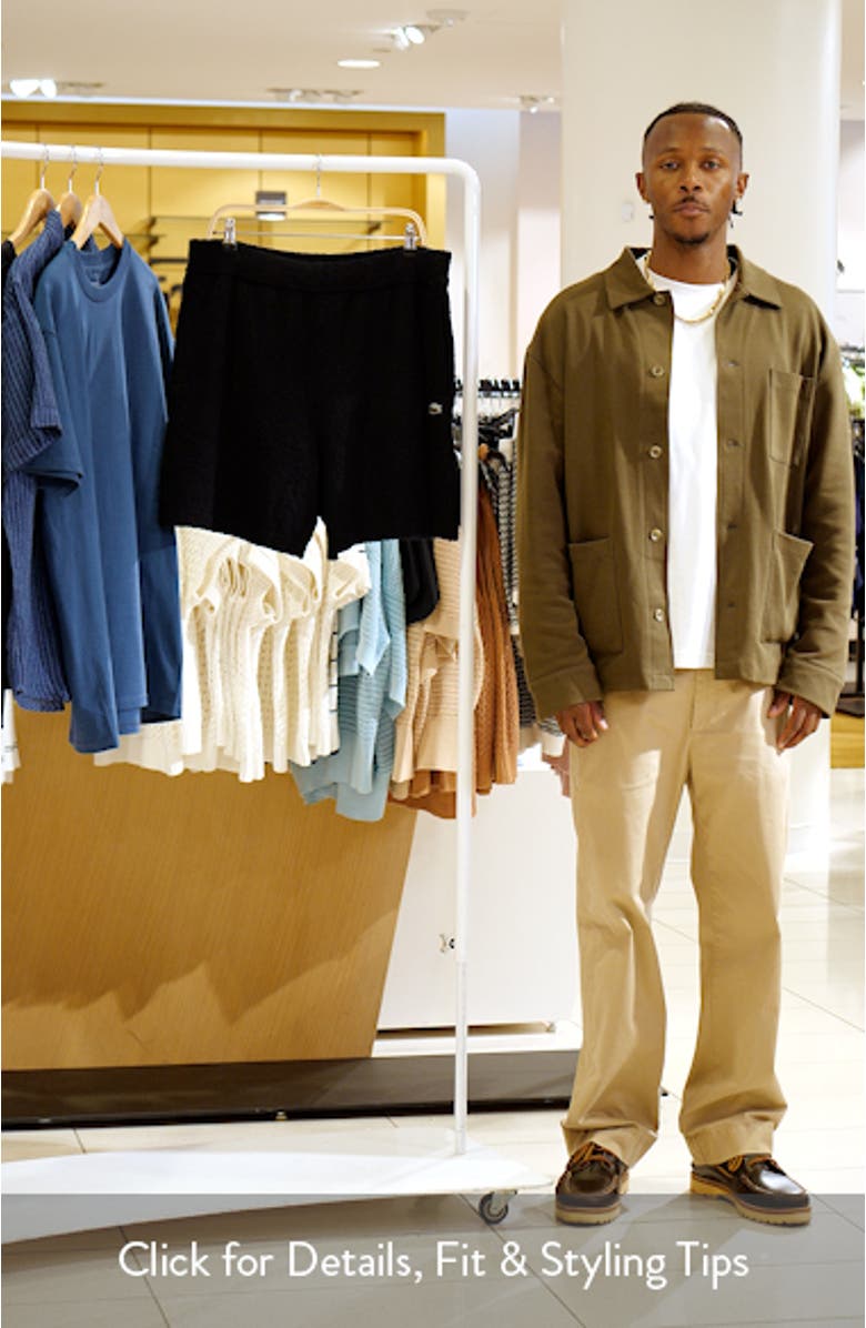 Bouclé Pull-On Shorts, sales video thumbnail