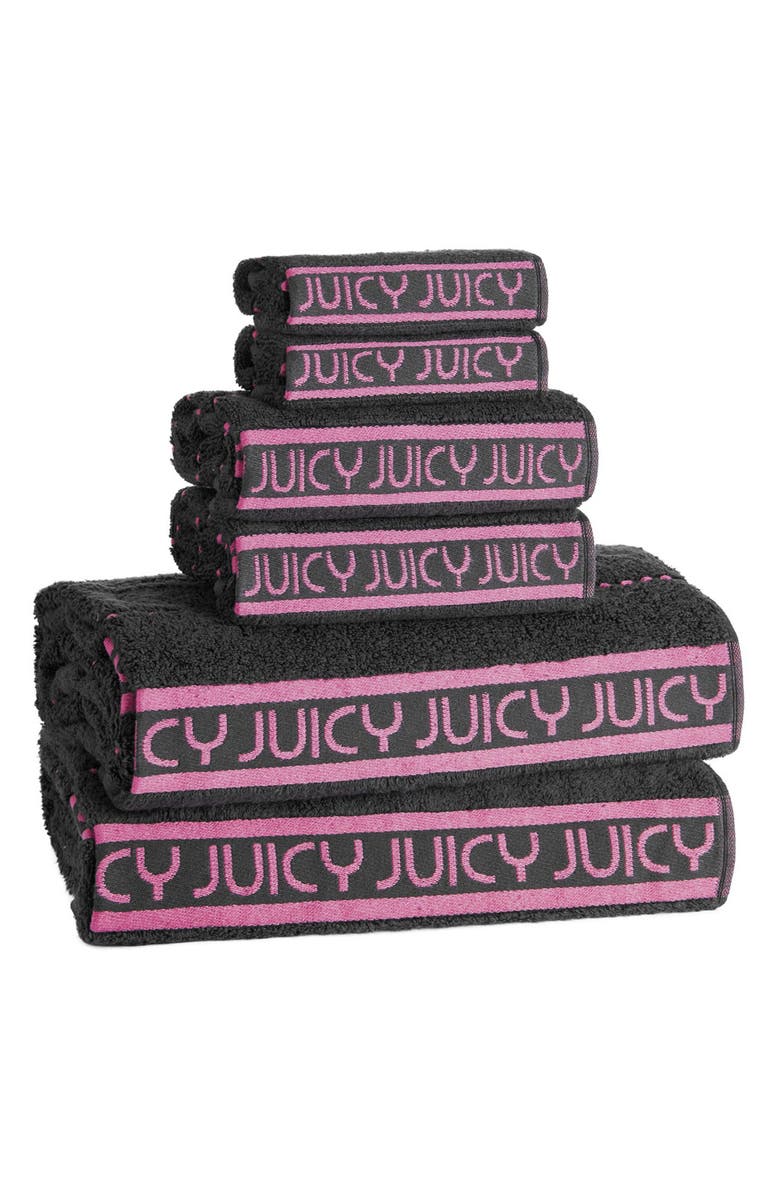 Juicy Couture Luxurious 6-Piece Towel Set, Main, color,