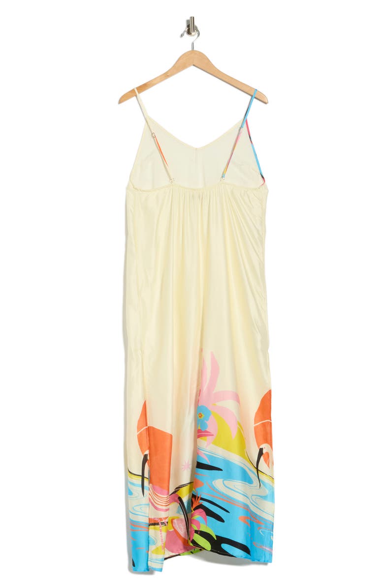 Maaji Debbie Cover-Up Dress, Alternate, color, Off White Multi