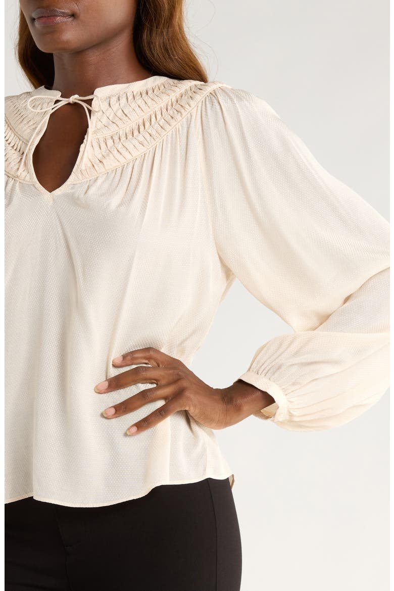 Milani Swiss Dot Top, Alternate, color, ANTIQUE WHITE