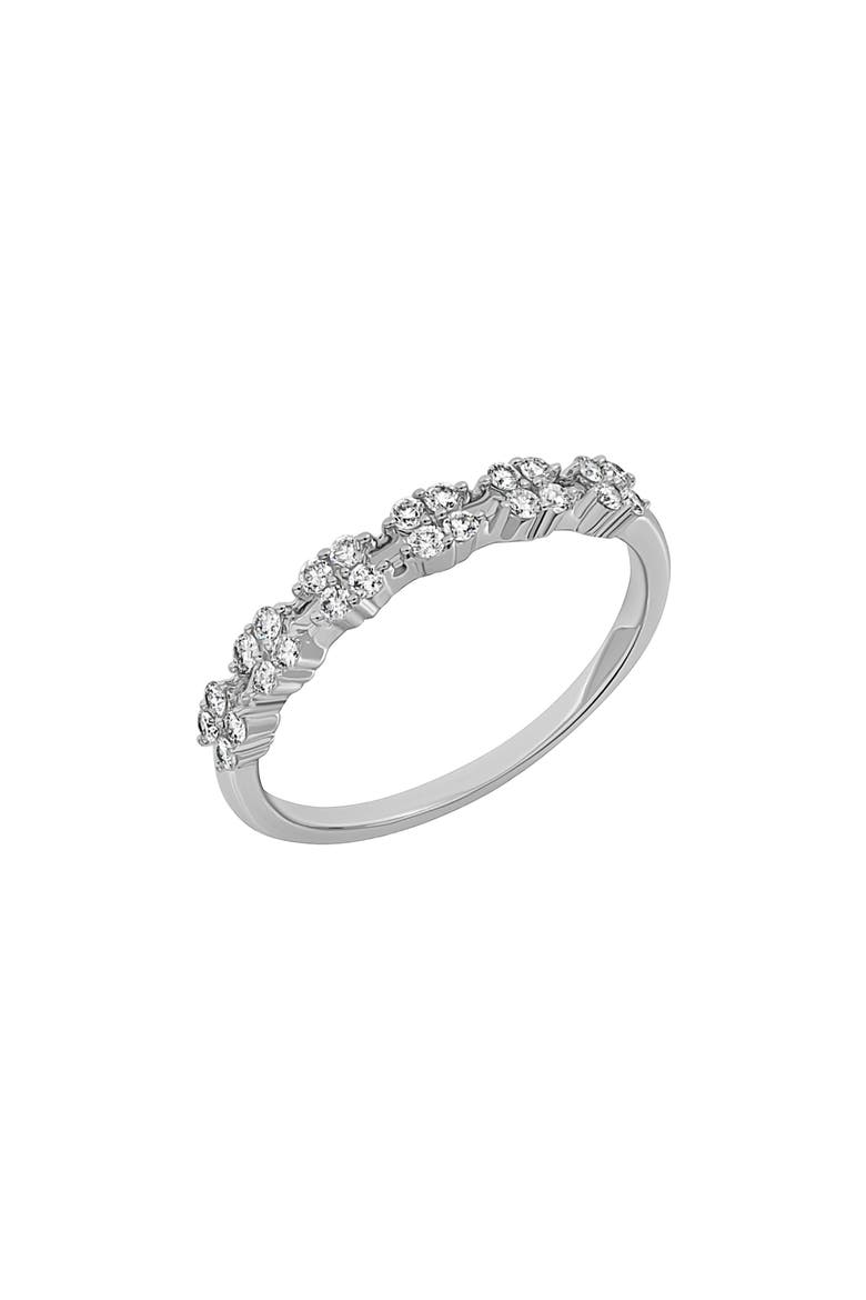 Audrey Diamond Stacking Ring, Main, color, 18K WHITE GOLD
