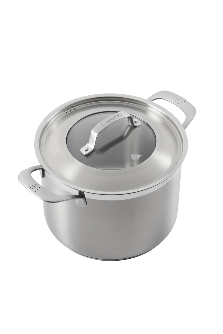 iD3® SS 7.6 Qt. Stockpot, Main, color, SILVER