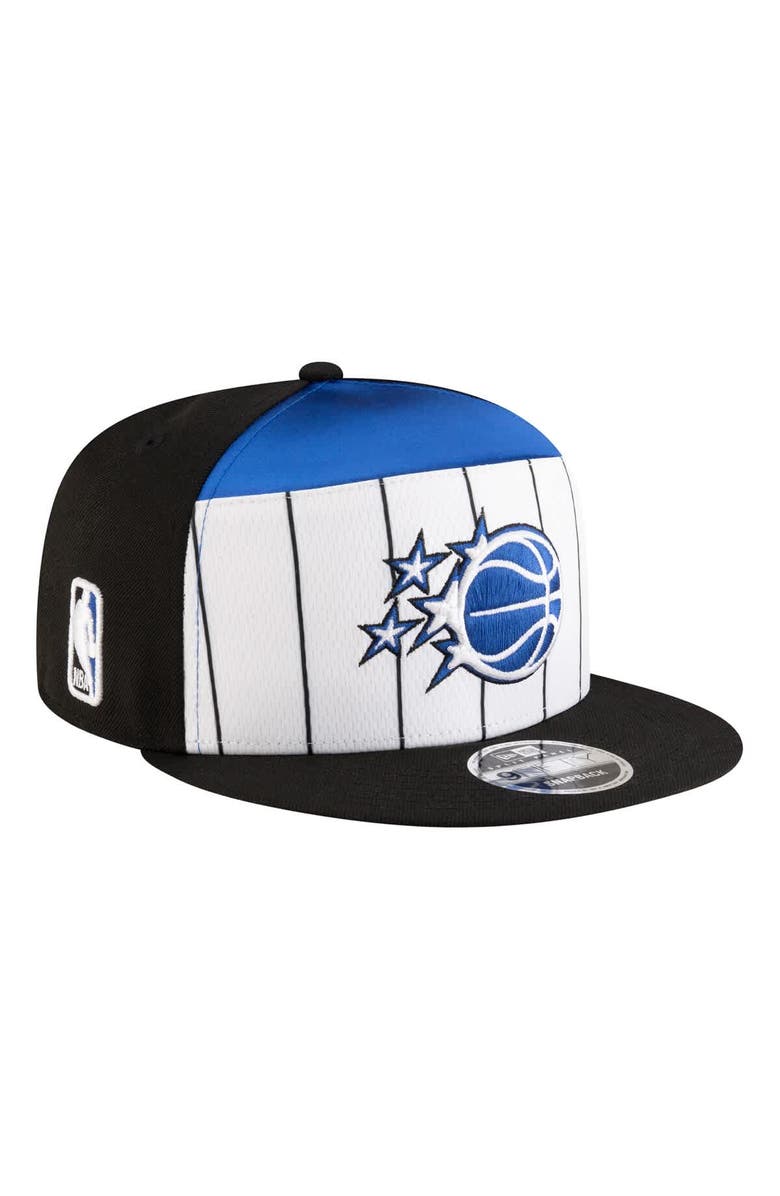 New Era Men's New Era  White/Black Orlando Magic 2025 NBA Tip Off Split Panel 9FIFTY Snapback Hat, Main, color, White