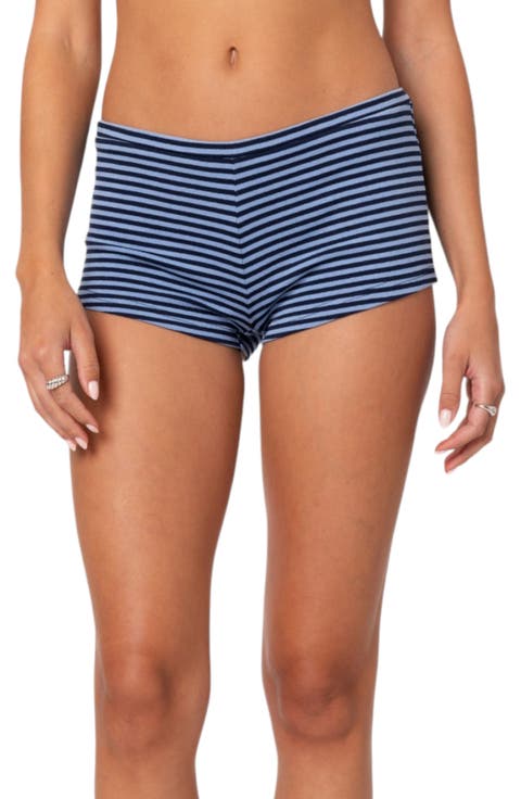 Levia Stripe Microshorts