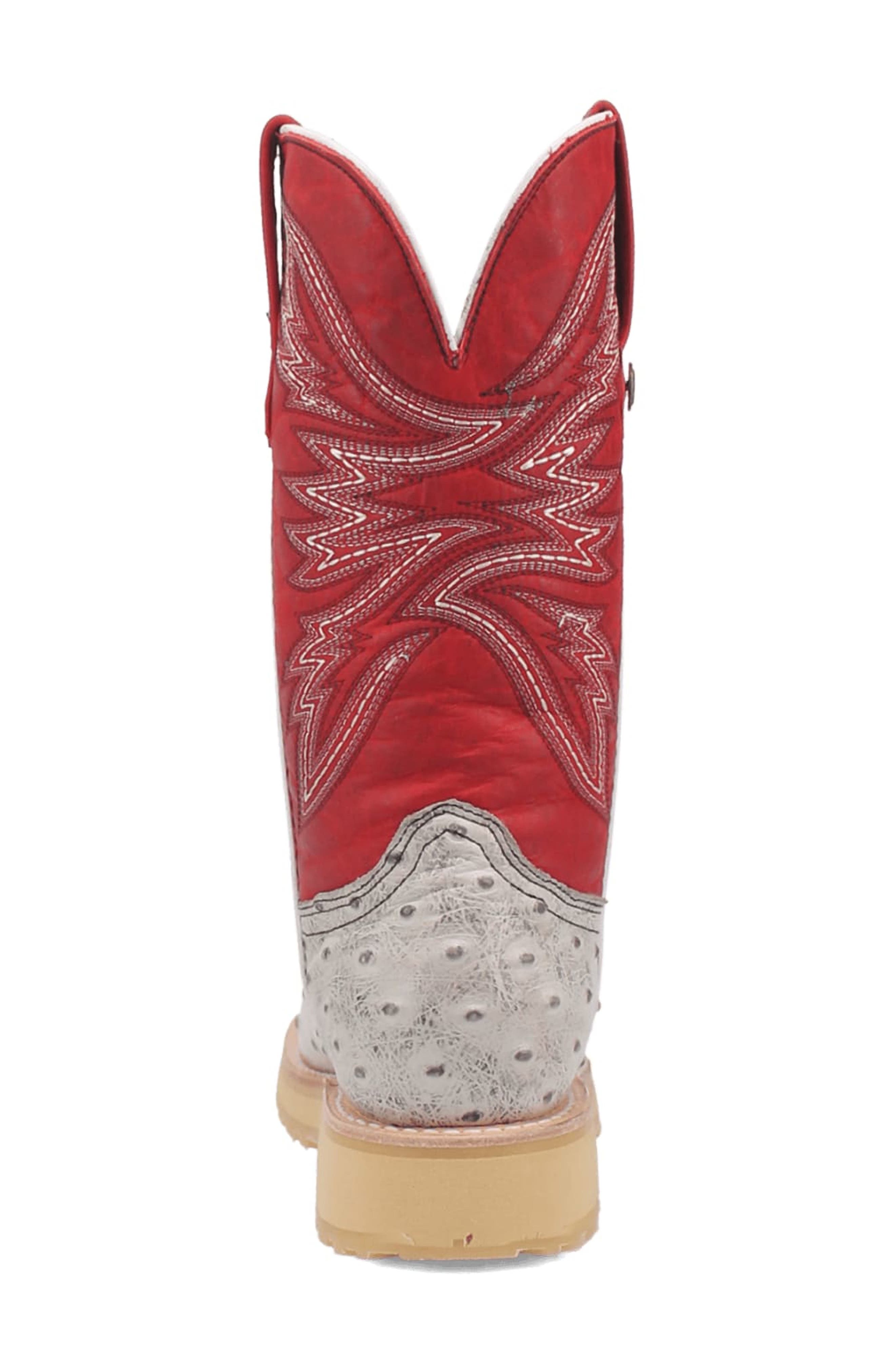 Kiwi Western Boot, Alternate, color, WHITE