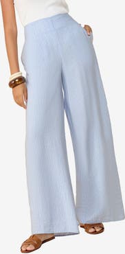 Friends Like These Stripe Wide Leg Pants