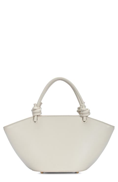 Knot Top Handle Tote Bag