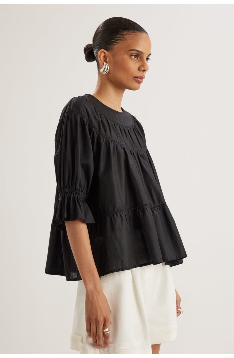 Merlette Sol Top, Alternate, color, Black