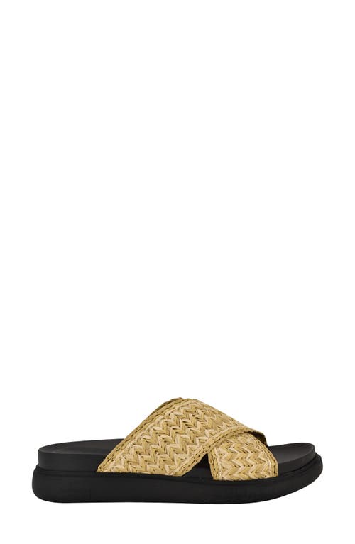 Calvin Klein Pacen Slide Sandal In Neutral