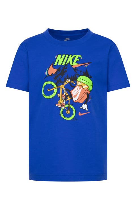 Kids' Boxy Biking Graphic T-Shirt (Little Kid)