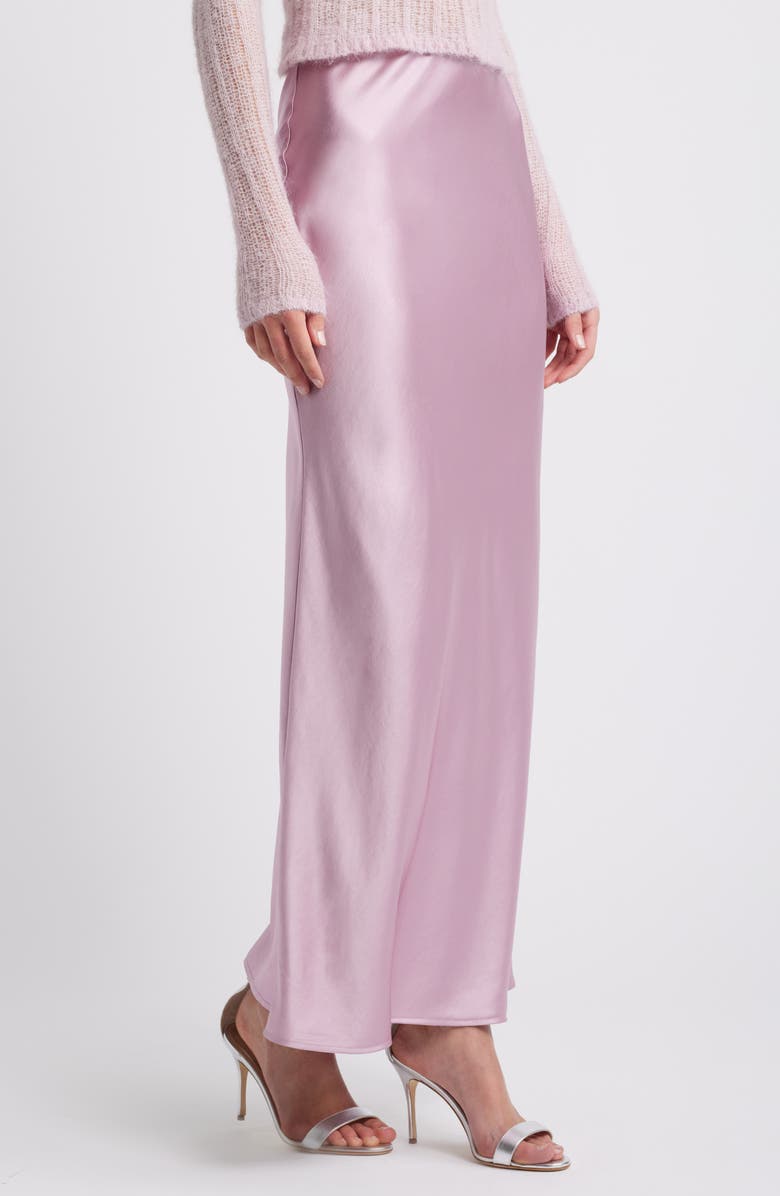 Open Edit Bias Cut Maxi Skirt, Alternate, color, Purple Dawn