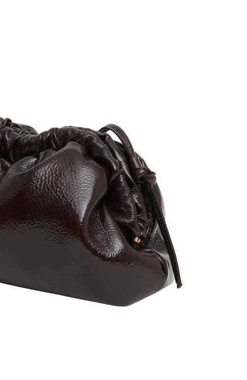 Mansur Gavriel Mini Cloud Clutch In Aubergine