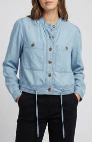 APNY Cotton Chambray Utility Jacket
