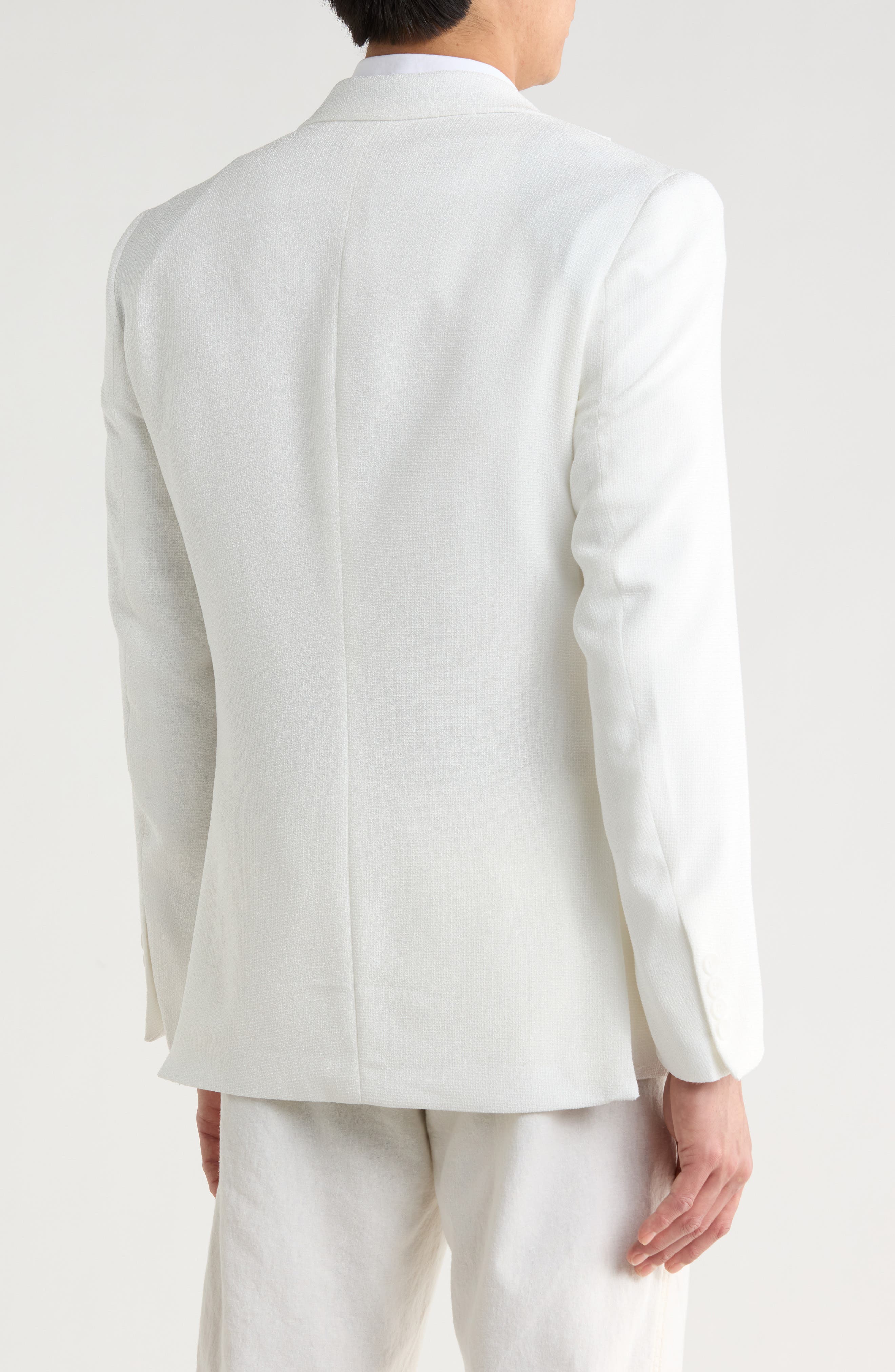 Slim Fit Cotton Blend Blazer - image 2