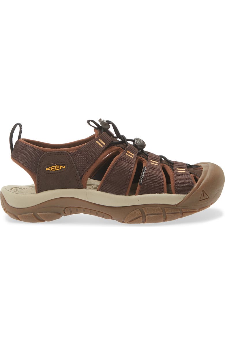 KEEN Newport H2 Sandal, Alternate, color, Java/ Golden Yellow