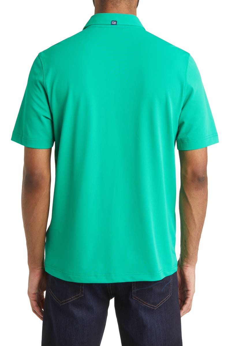 Cutter & Buck Virtue Piqué Recycled Blend Polo, Alternate, color, Kelly Green
