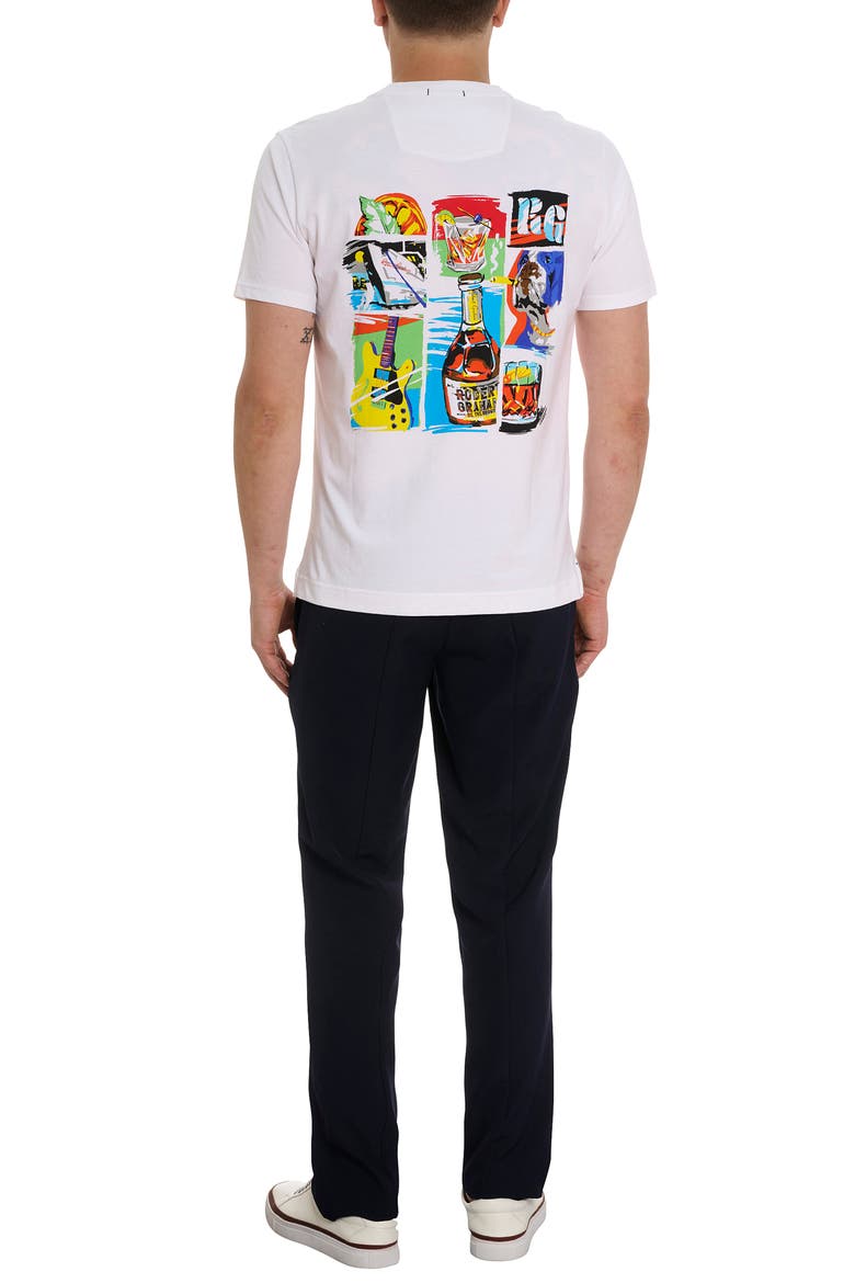 Serendipity Graphic T-Shirt, Alternate, color, WHITE