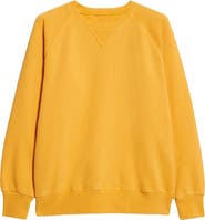 Fortela Harvard Fleece Jersey Raglan Sleeve Sweatshirt