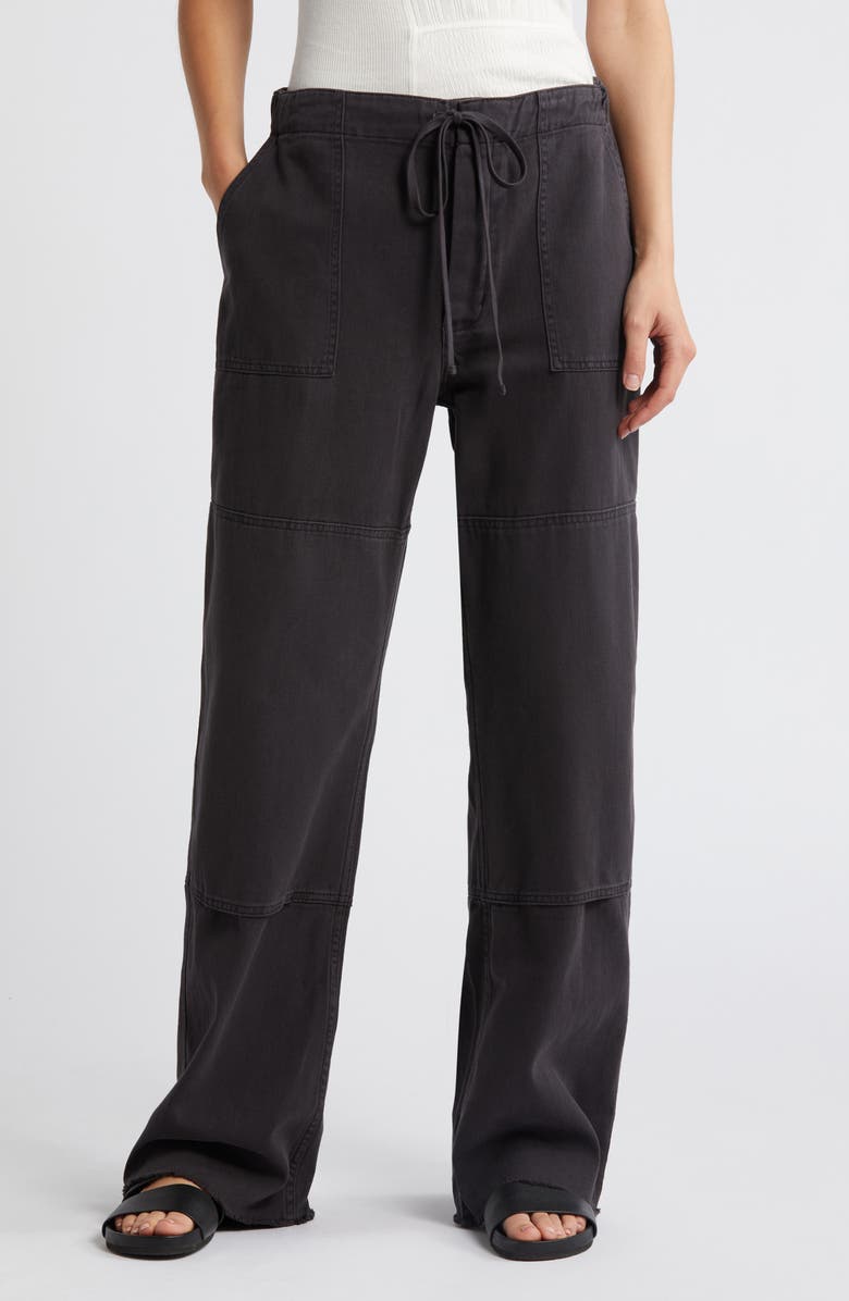 Re/Done Beach Wide Leg Denim Pants, Main, color, 
