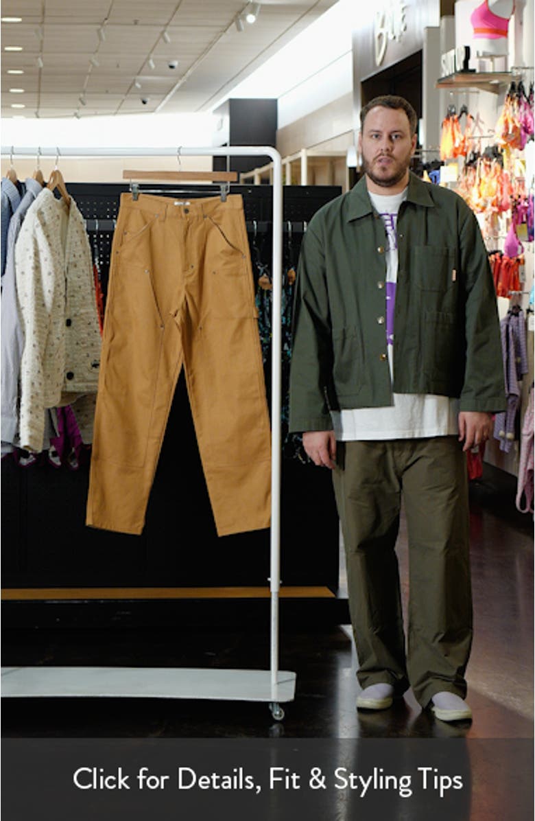 Double Knee Cotton Painter's Pants, sales video thumbnail