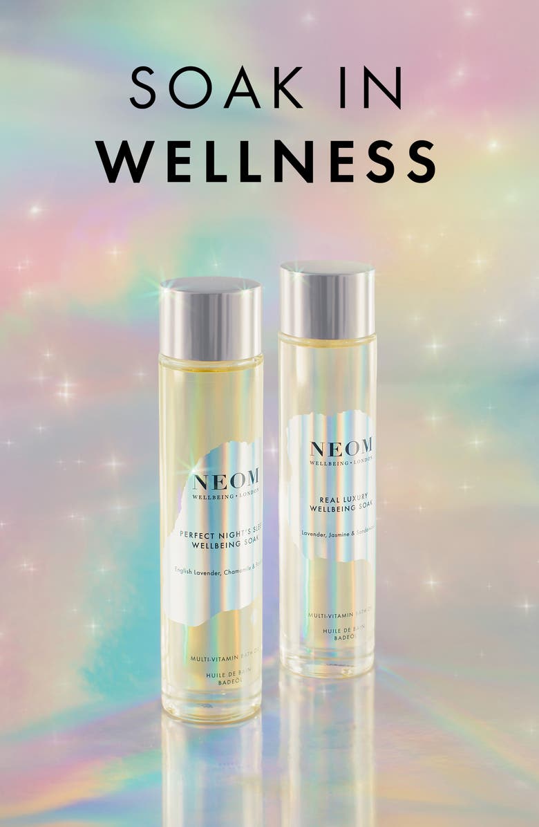 NEOM Wellbeing Perfect Night's Sleep Wellbeing Soak Multi-Vitamin Bath Oil, Alternate, color,