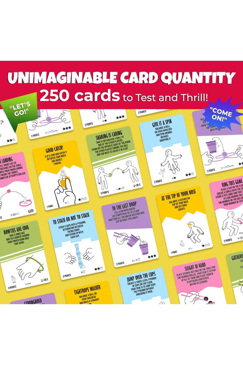 Party Games for Adults and Family, Alternate, color, Board Game Skillability