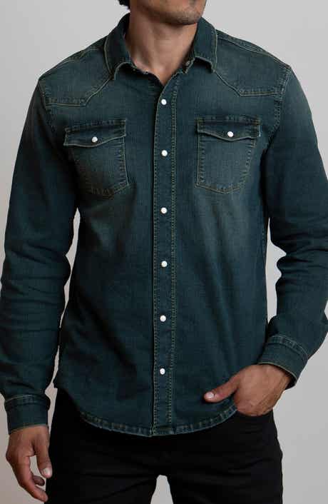 CANYON OF HEROES Big Sky Stretch Western Denim Shirt