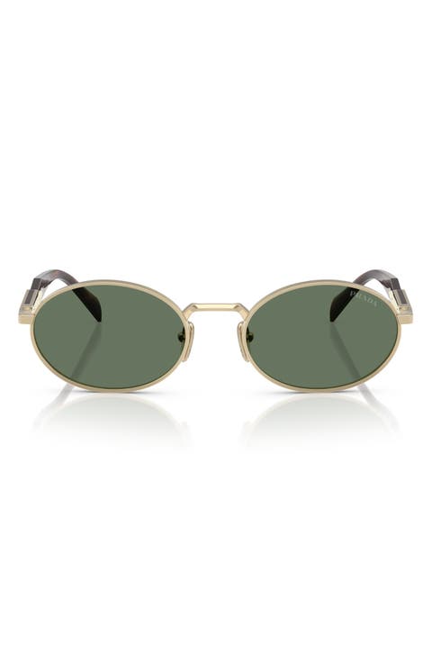 55mm Oval Sunglasses