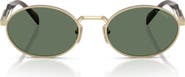 Prada 55mm Oval Sunglasses