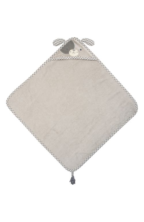 Stephen Joseph Kids' Hooded Bath Towel In Gray