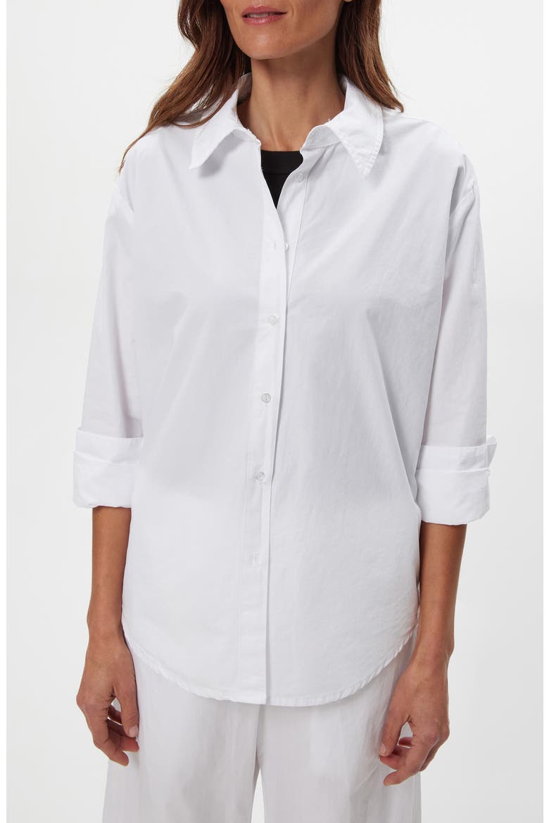 Carson Button Down Shirt, Alternate, color, WHITE