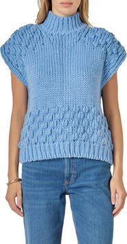 English Factory Bubble Turtleneck Sweater