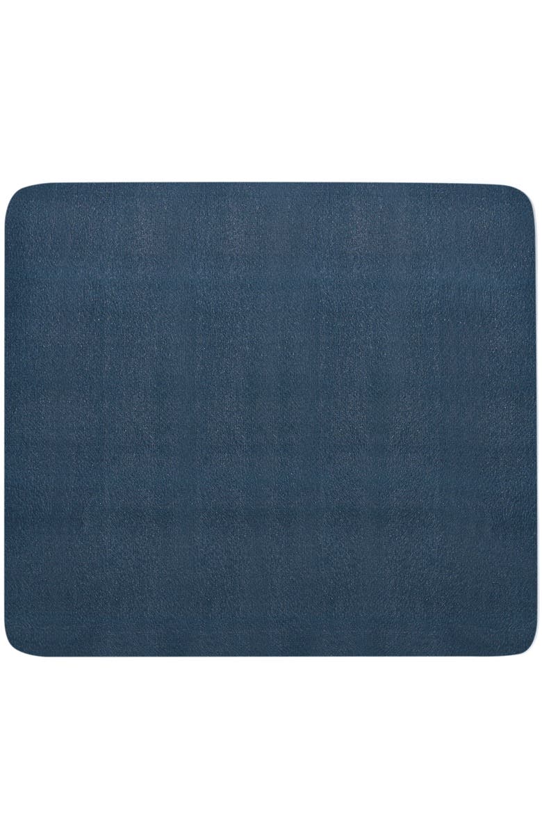 STRABELLA Dish Drying Mat, 16x18 Inches, Navy Blue, Super Water Absorbent, Quick Dry, Main, color, Multicolored