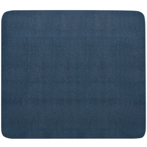 Dish Drying Mat, 16x18 Inches, Navy Blue, Super Water Absorbent, Quick Dry