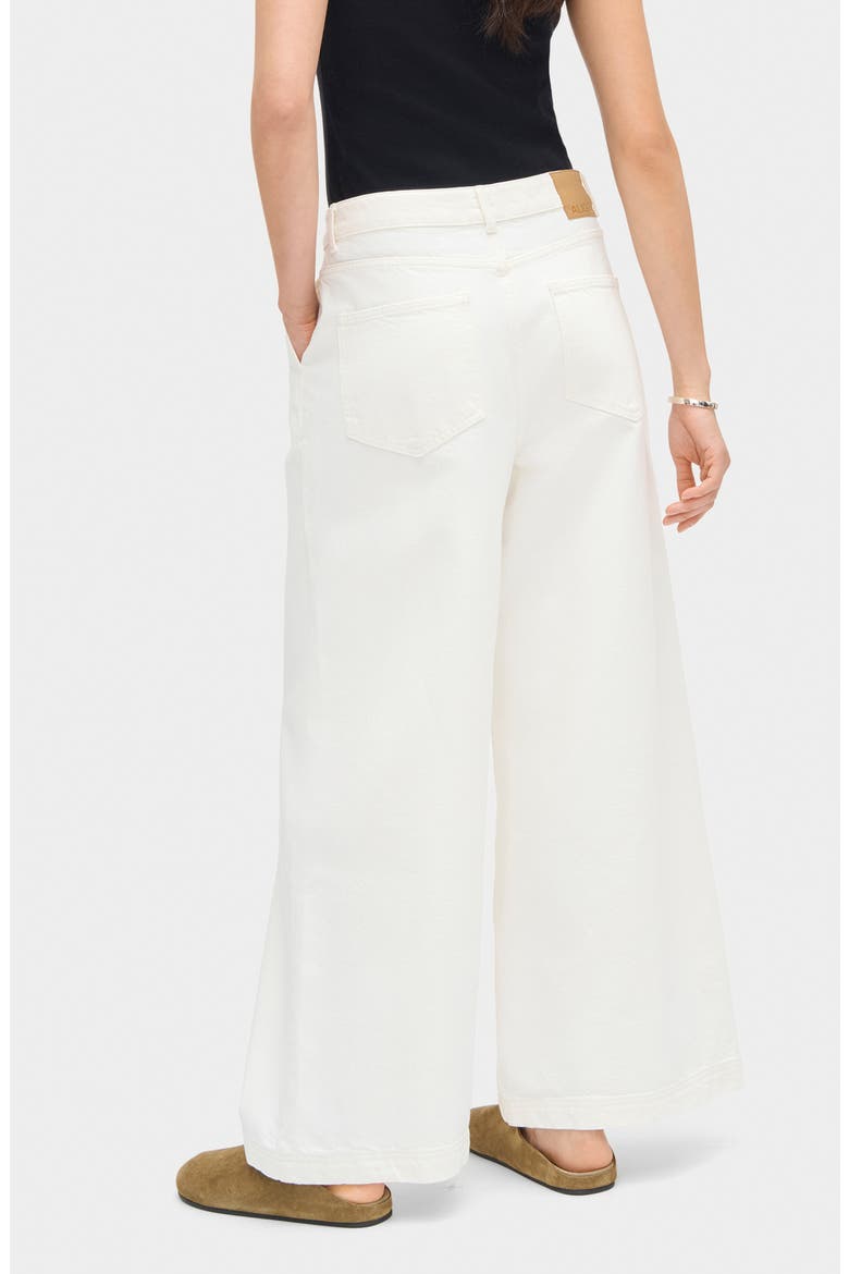 Lainey Pleated Jeans, Alternate, color, ECRU
