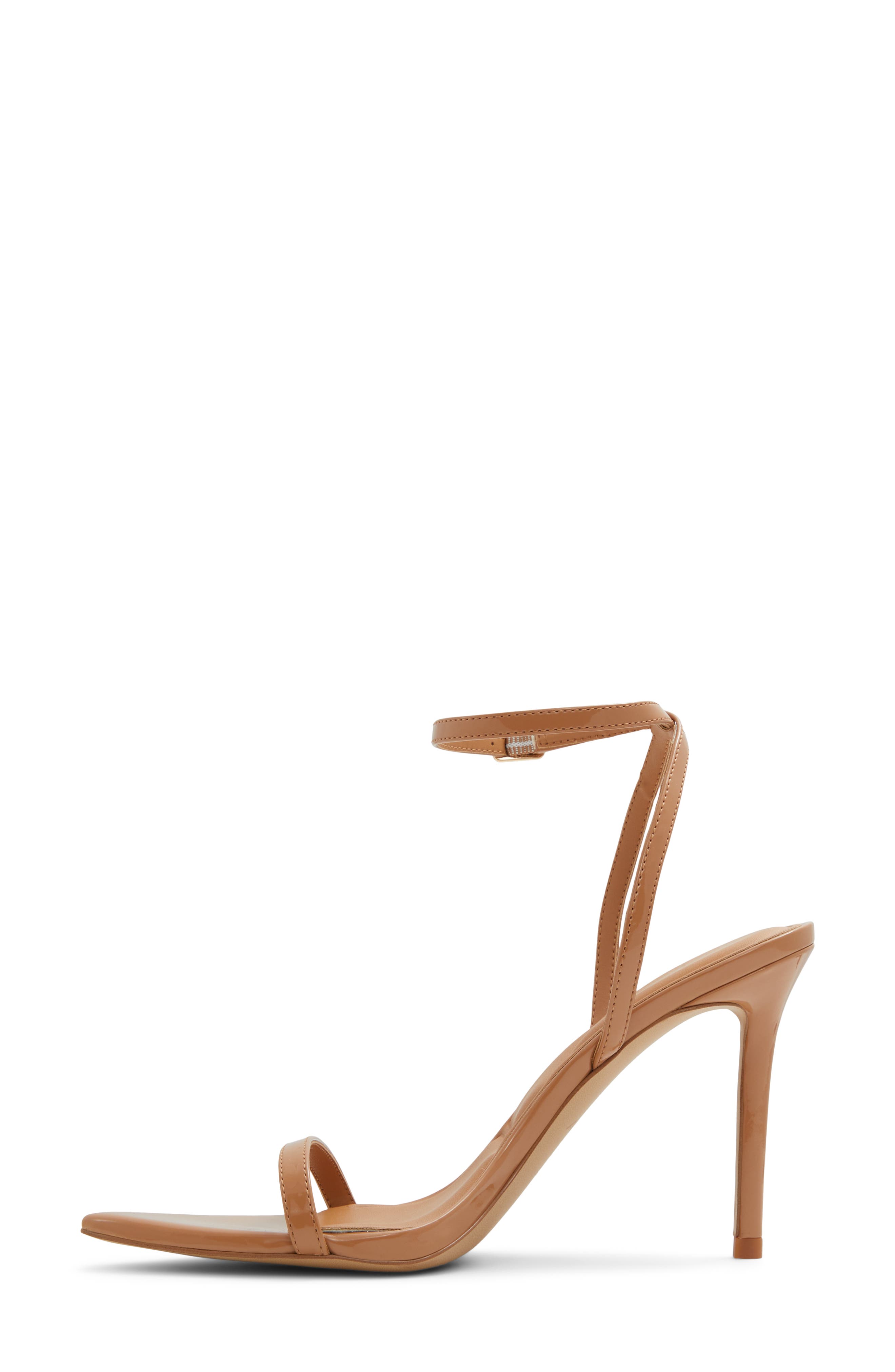 ALDO Tulipa Ankle Strap Pointed Toe Sandal, Alternate, color, Other Dark Beige