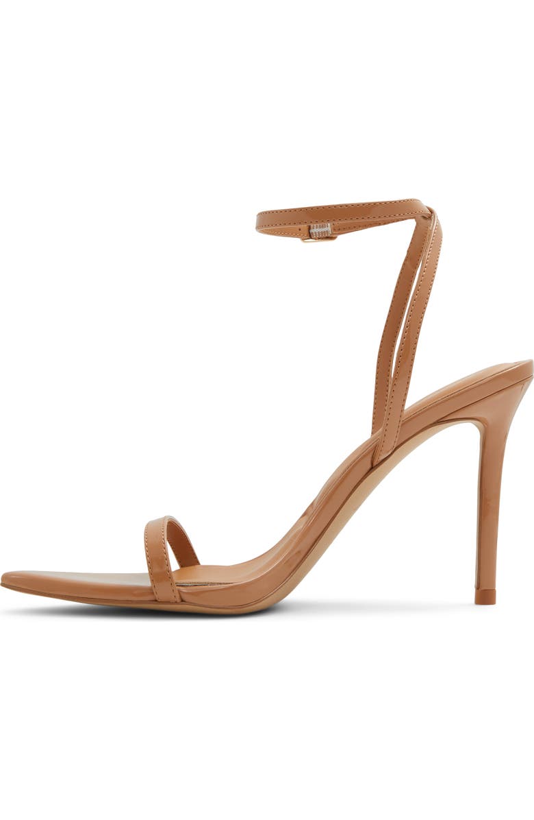 ALDO Tulipa Ankle Strap Pointed Toe Sandal, Alternate, color, Other Dark Beige