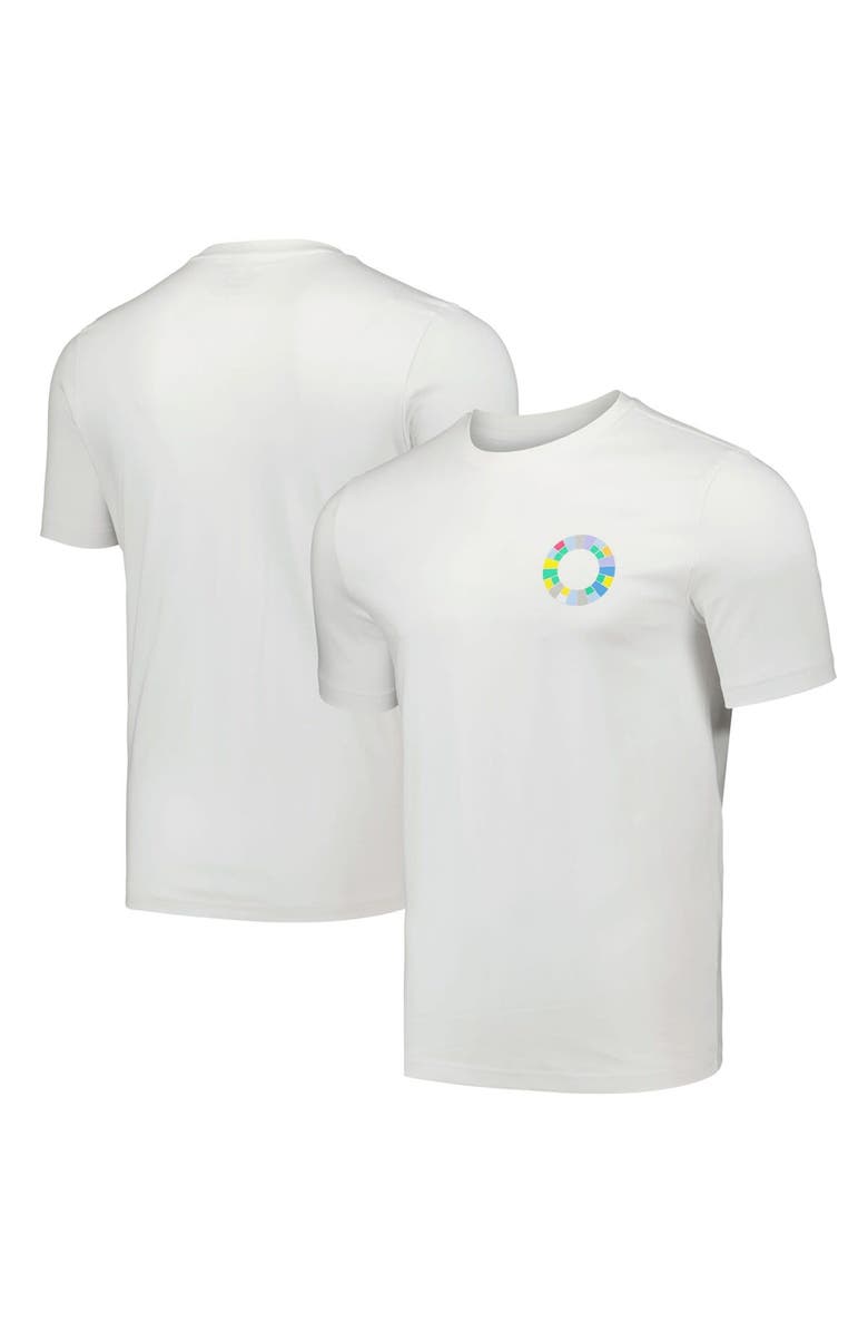 adidas Men's adidas  White Peter Saville x Manchester United T-Shirt, Main, color, White