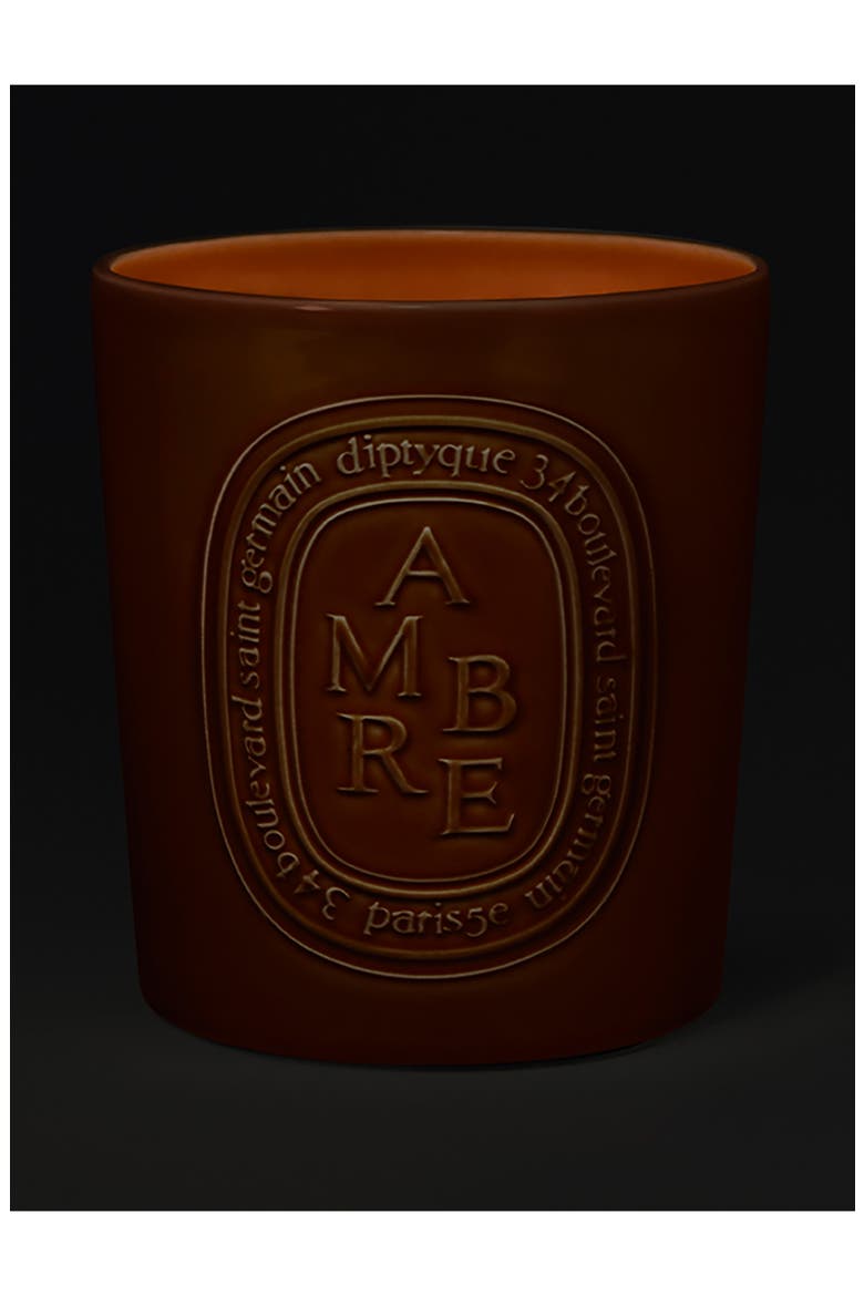 Ambre (Amber) Very Large Scented Candle, Alternate, color, NO COLOR