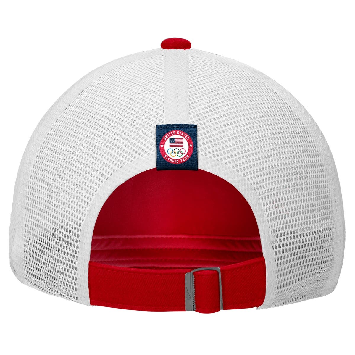 Nike Men's Nike Red/White Team USA Club Trucker Adjustable Hat (Men ...