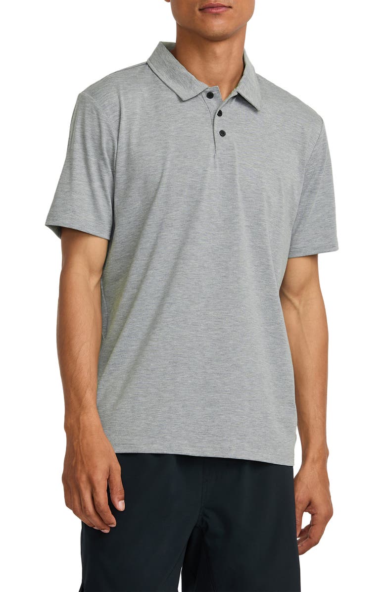 RVCA Balance Performance Polo, Main, color, 