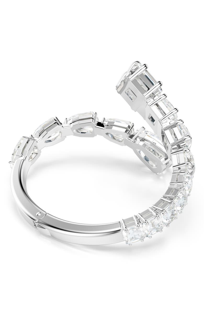 Swarovski Matrix Crystal Hinged Bangle, Alternate, color, 